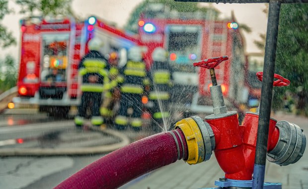Tragiczny pożar w Tychach. Nie żyje jedna osoba