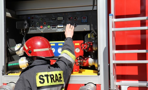 Tragiczny pożar w Warszawie. Nie żyje mężczyzna