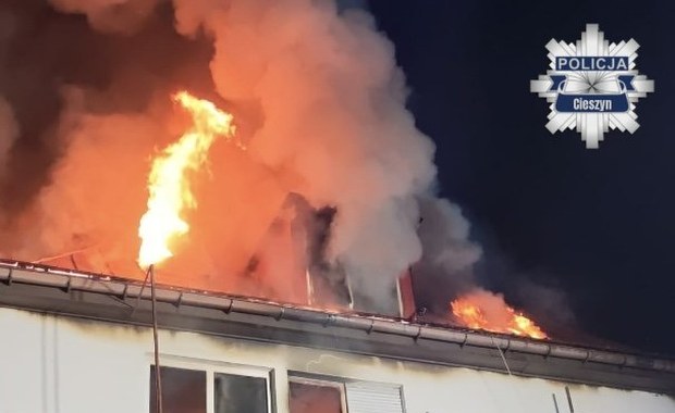 Tragiczny pożar w Wiśle. Nie żyje kobieta