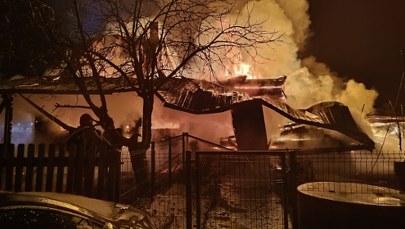 Tragiczny pożar w woj. podlaskim. Nie żyje kobieta i dziecko