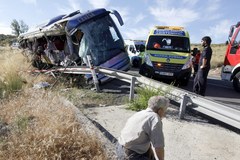 Tragiczny wypadek autokaru w Hiszpanii. Zginęło dziewięć osób