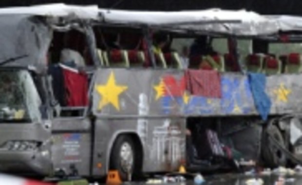 Tragiczny wypadek autokaru w Niemczech