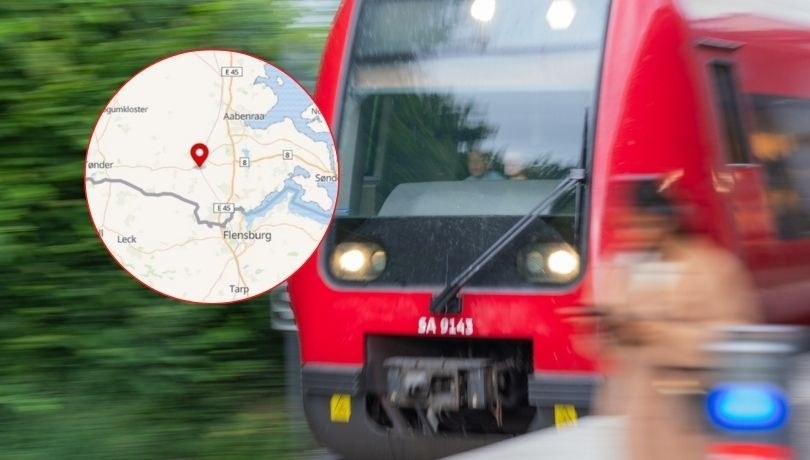 Tragiczny wypadek kolejowy w Danii /X/zrzut ekranu /Shutterstock