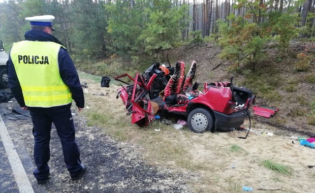 Tragiczny wypadek koło Radomska. Zginęły cztery osoby