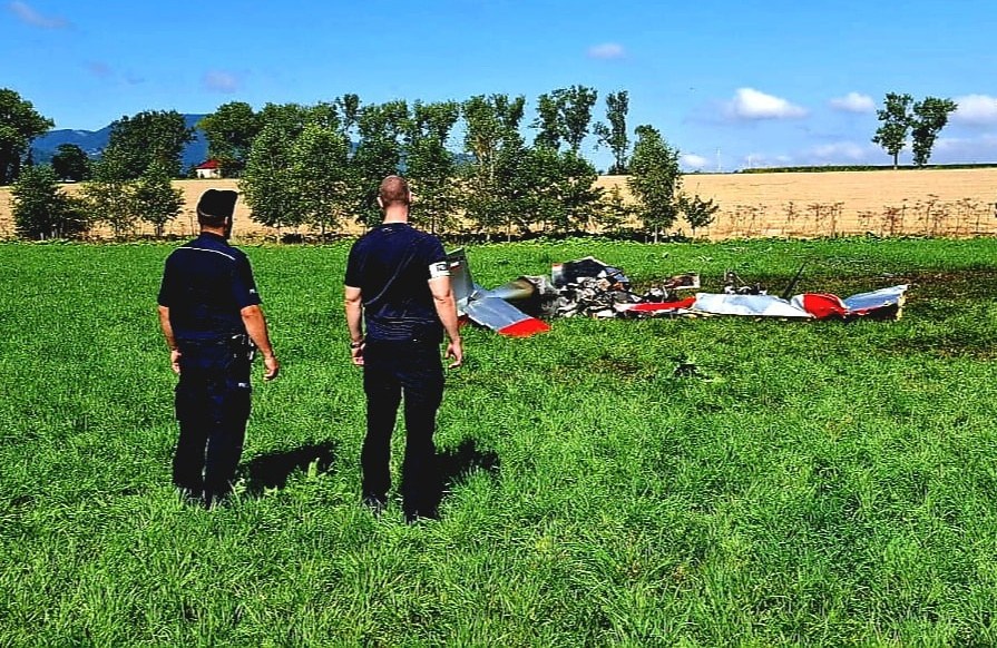 Tragiczny wypadek lotniczy w Lipowej na Śląsku, 9 września 2025 /Policja Śląska /Policja