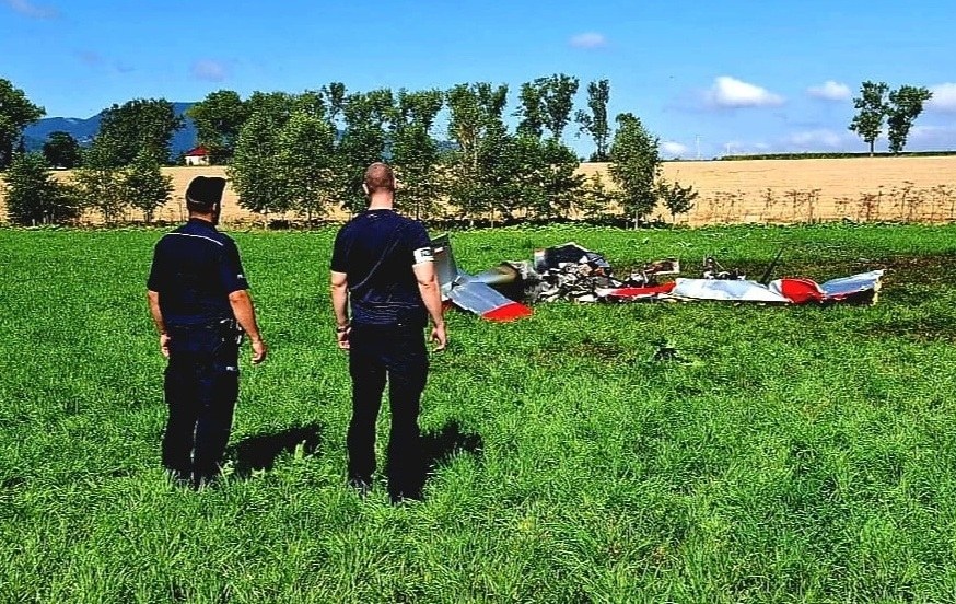 Tragiczny wypadek lotniczy w Lipowej na Śląsku, 9 września 2025/Policja Śląska /Policja