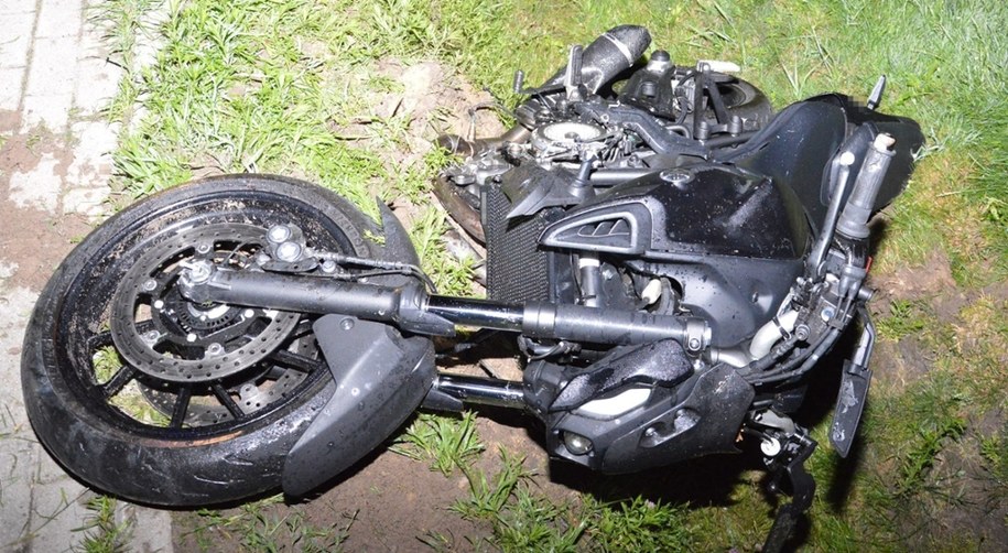 Tragiczny wypadek młodego motocyklisty w powiecie biłgorajskim w gminie Księżpol /Policja Biłgorajska /Policja