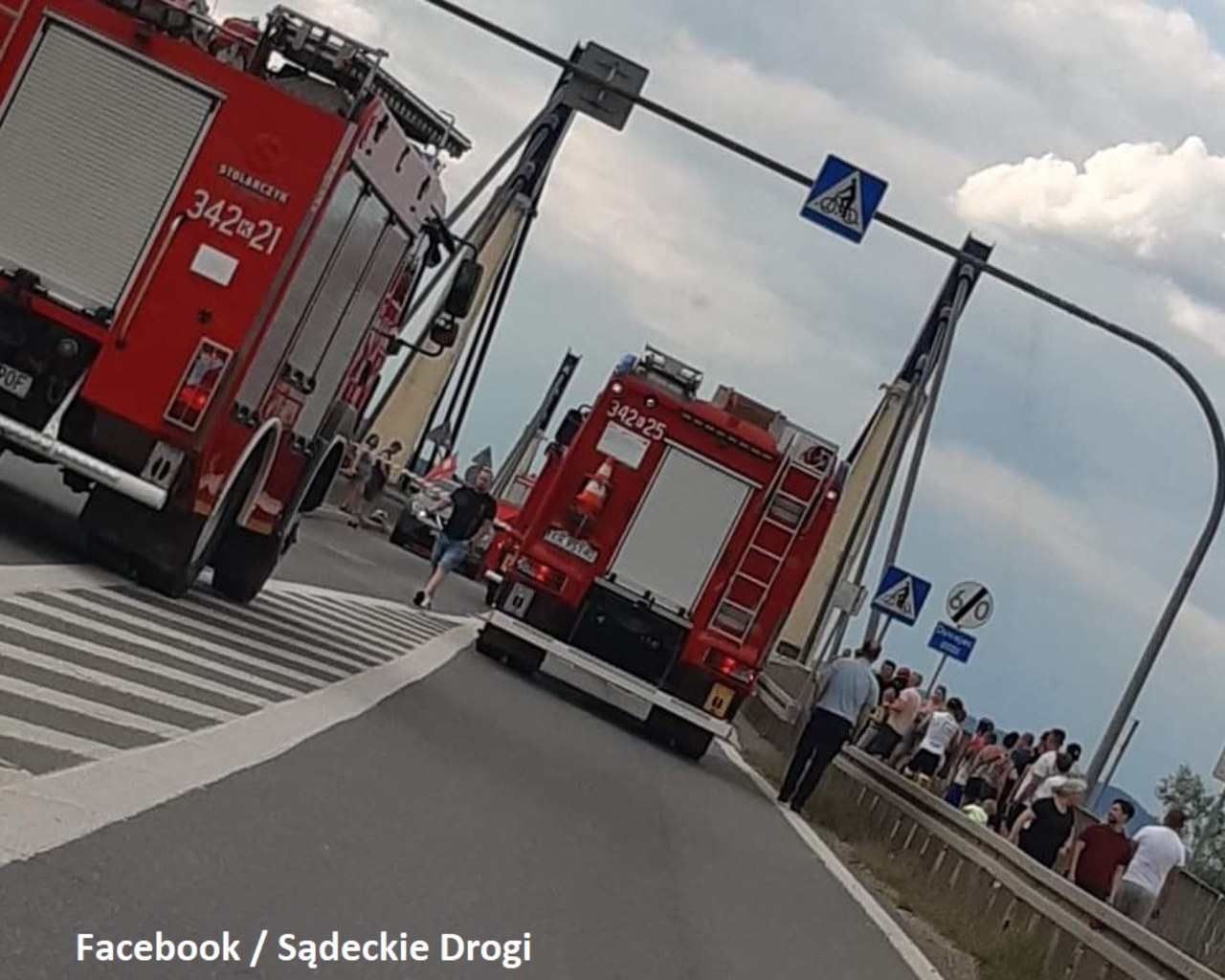 Tragiczny wypadek motocyklisty w Starym Sączu. Nie żyje 29-letnia kobieta