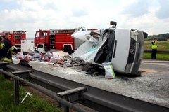 Tragiczny wypadek na A4: 7 osób zginęło 