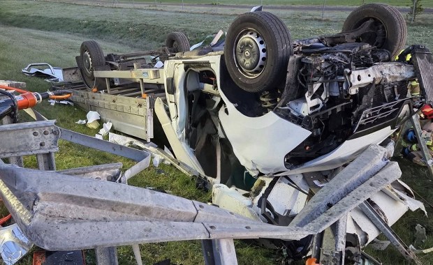​Tragiczny wypadek na autostradzie A2. Nie żyje jedna osoba