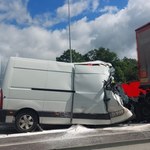 Tragiczny wypadek na autostradzie A4. Kierowca nie zachował bezpiecznej odległości