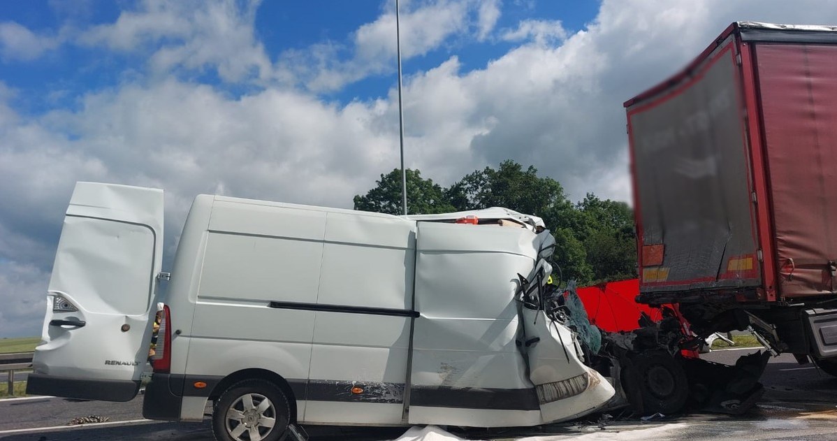 Tragiczny wypadek na autostradzie A4 /Policja