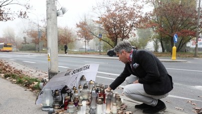 Tragiczny wypadek na Bielanach. Apel żony zmarłego 33-latka