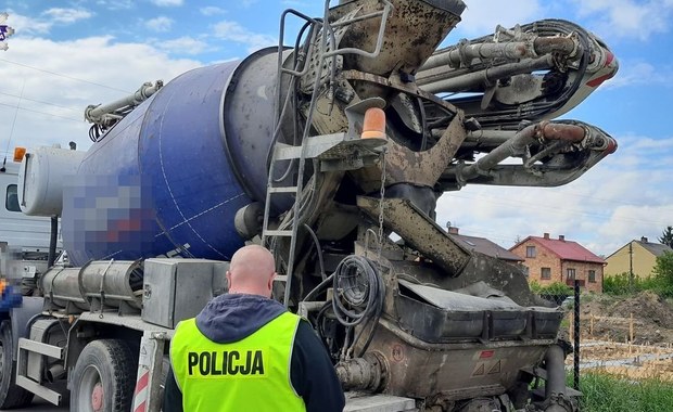 Tragiczny wypadek na budowie w Łazach. Poszukiwany mężczyzna sam zgłosił się na policję