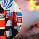 Tragiczny wypadek na dachu wieżowca w Łodzi. Mężczyzna zginął w płomieniach