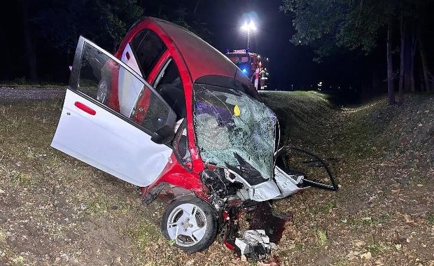 Tragiczny wypadek na Dolnym Śląsku. Zginął 18-letni kierowca 