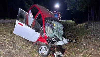 Tragiczny wypadek na Dolnym Śląsku. Zginął 18-letni kierowca 