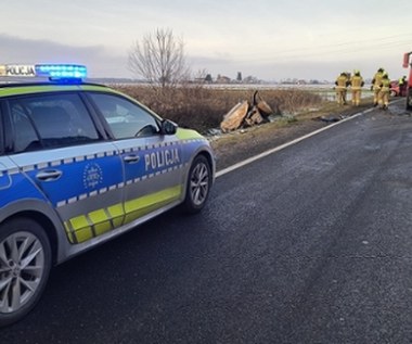 Tragiczny wypadek na drodze. Zginęła kobieta