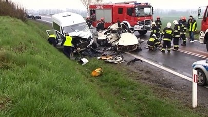 Tragiczny wypadek na krajowej "ósemce"