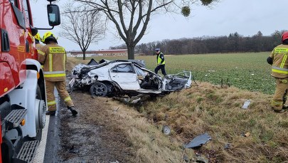 Tragiczny wypadek na Opolszczyźnie. Nie żyje jedna osoba