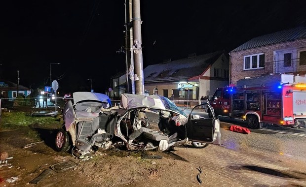 Tragiczny wypadek na Podlasiu. Dwie osoby zginęły, trzy są ranne