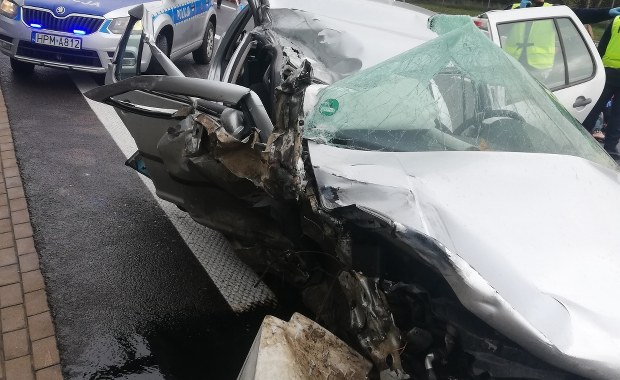 Tragiczny wypadek na Podlasiu. W aucie byli migranci?