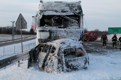 Tragiczny wypadek na S22. Nie żyje jedna osoba