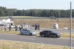 Tragiczny wypadek na S7. Auta stanęły w ogniu 