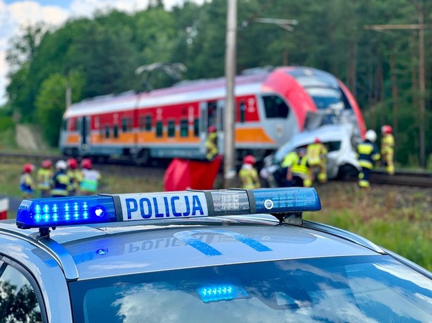 Tragiczny wypadek na torach /Wielkopolska policja /