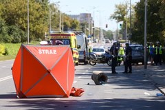 Tragiczny wypadek na ul. Woronicza w Warszawie