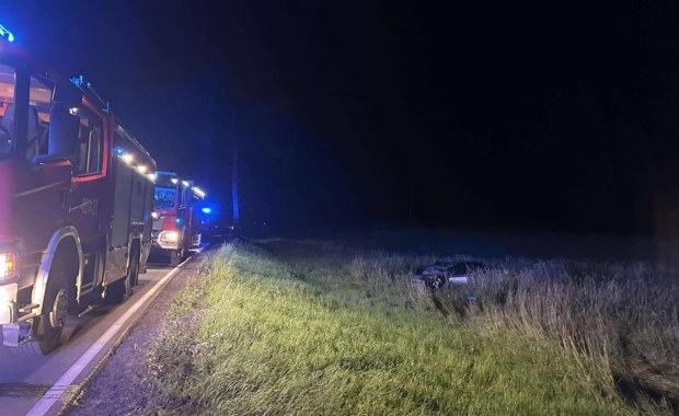 Tragiczny wypadek pod Bisztynkiem. Nie żyje mężczyzna i dziecko 