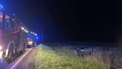 Tragiczny wypadek pod Bisztynkiem. Nie żyje mężczyzna i dziecko 