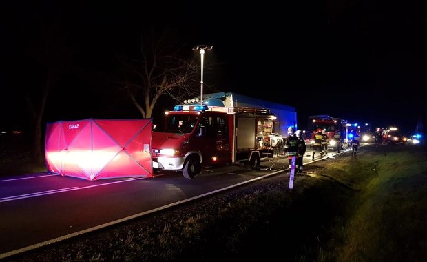 Tragiczny wypadek pod Człuchowem. Nie żyją trzy osoby