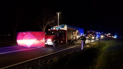 Tragiczny wypadek pod Człuchowem. Nie żyją trzy osoby