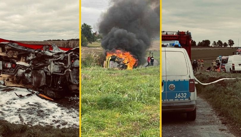 Tragiczny wypadek podczas Rajdu Nyskiego. Kierowca zginął na miejscu, 12 października 2025 /Nyska policja/Gorąca Linia RMF FM, zdjęcie nadesłane przez Słuchacza /Policja