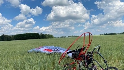 Tragiczny wypadek podczas zawodów. Zginął motolotniarz