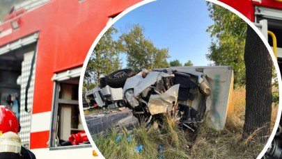 ​Tragiczny wypadek w Kamionce. Jedna osoba nie żyje, druga w szpitalu