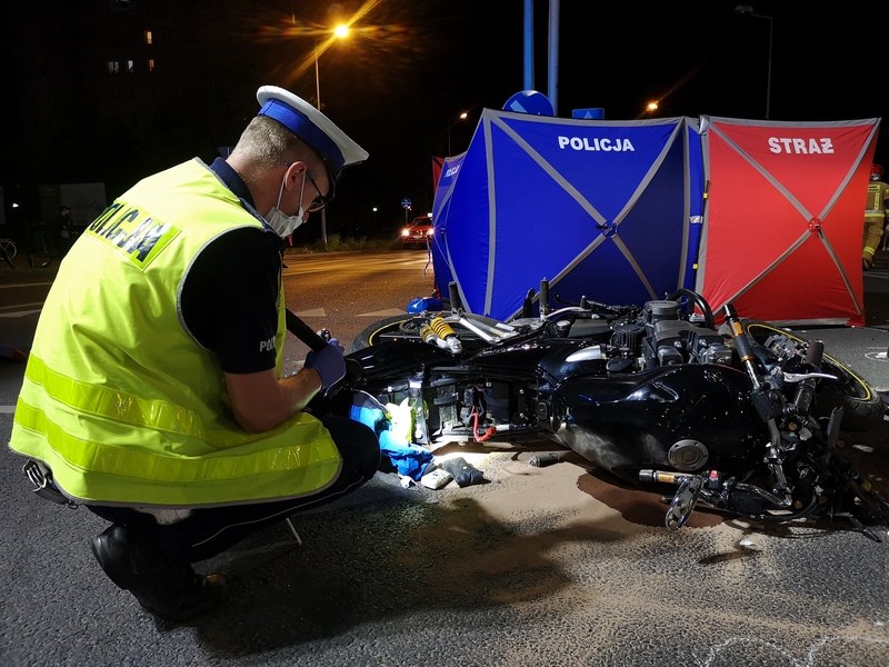Tragiczny wypadek w Lesznie /Policja