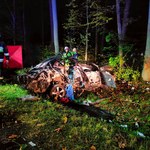 Tragiczny wypadek w Lidzbarku. Nie żyje 25-letnia pasażerka auta osobowego