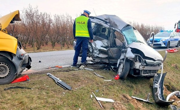 Tragiczny wypadek w Łódzkiem. Zginęły dwie osoby