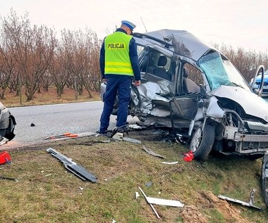 Tragiczny wypadek w Łódzkiem. Zginęły dwie osoby