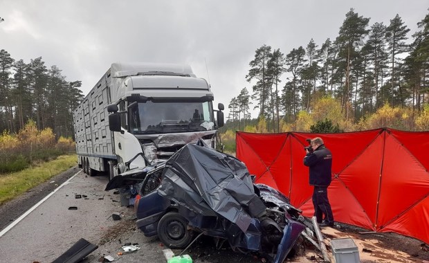 Tragiczny wypadek w Pomorskiem. Trzy osoby zginęły 