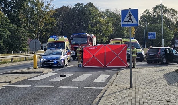 Tragiczny wypadek w Przeworsku /Podkarpacka Policja /Policja