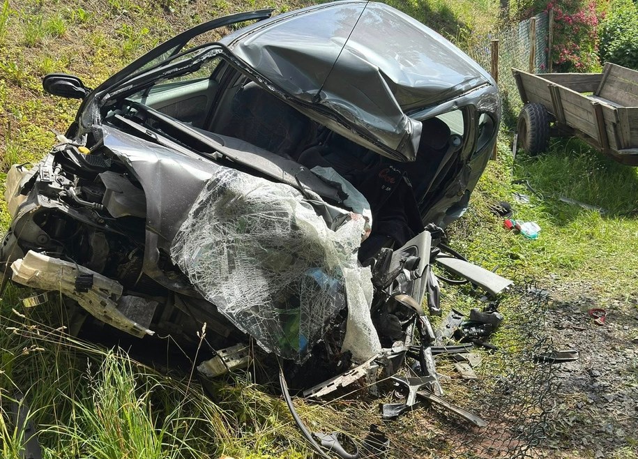 Tragiczny wypadek w Rabce-Zdroju /Policja Nowy Targ /