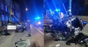 Tragiczny wypadek w Sosnowcu. Nie żyją dwie osoby 