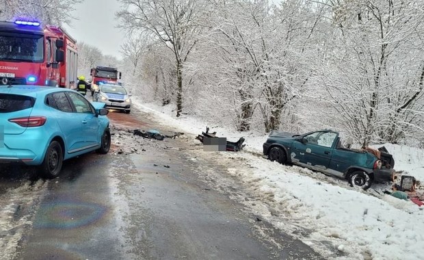 Tragiczny wypadek w Witaniowie. Zmarła kobieta