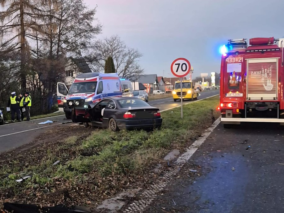 Tragiczny wypadek w woj. śląskim. Nie żyje 18-latka /Policja Śląska /