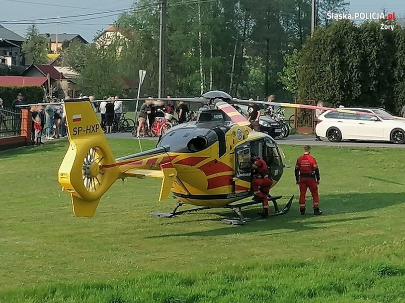 Tragiczny wypadek w Żorach /Policja