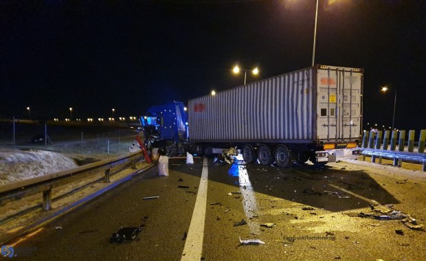 Tragiczny wypadek w Żywcu. Kierowca jechał pod prąd?