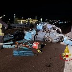 Tragiczny wypadek we Włoszech. "Ciężarówka na polskich tablicach"